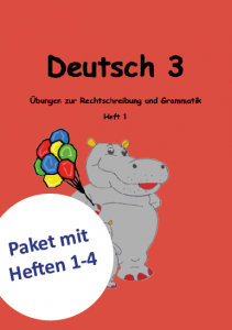 Deutsch Lernheft für das 3. Schuljahr