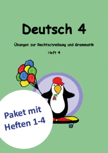 Deutsch Lernheft für das 4. Schuljahr