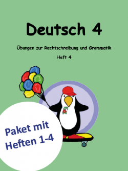 Deutsch Lernheft für das 4. Schuljahr